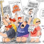 Fauci Fear by Pat Bagley, The Salt Lake Tribune, UT