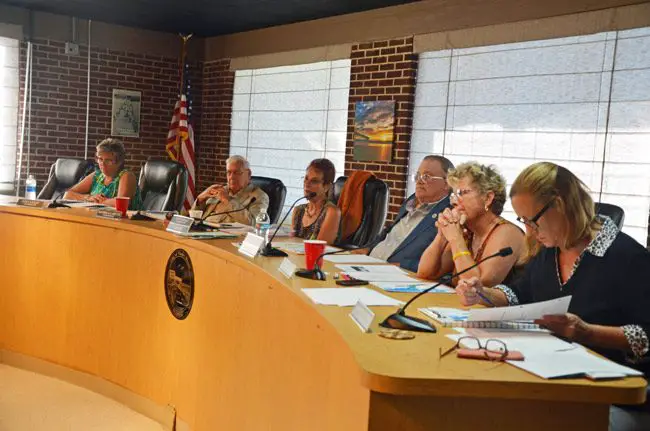 There's more tax revenue in Flagler Beach, but city commissioners are divided over how or whether to spend it. (© FlaglerLive)