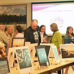 Part of the Flagler County Cultural Council's (FC3) annual meeting Wednesday evening at the Palm Coast Community Center was the selection of winners of the Flagler Palm Coast High School photo contest. (© FlaglerLive)
