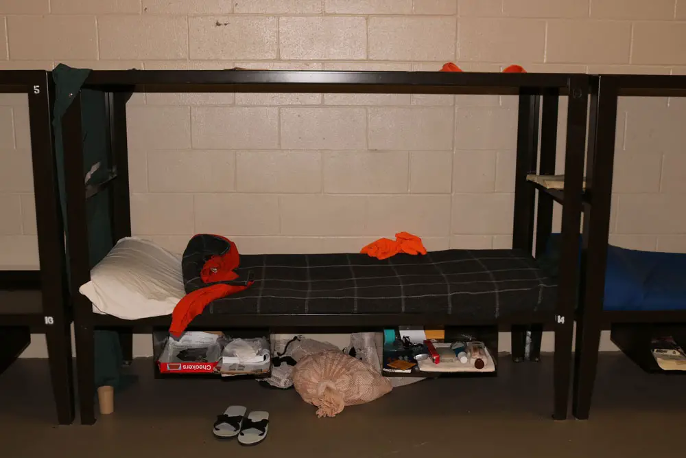 Anthony Fennick's bunk at the Flagler County jail in February 2019. He was 23 when he died shortly after being taken to the emergency room. (FCSO)
