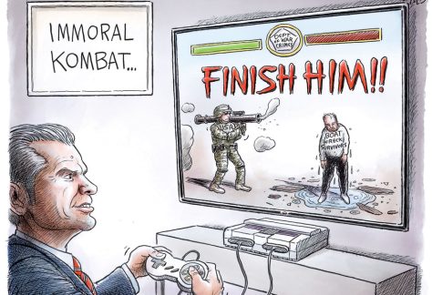 Hegseth Second Strike by Adam Zyglis, The Buffalo News