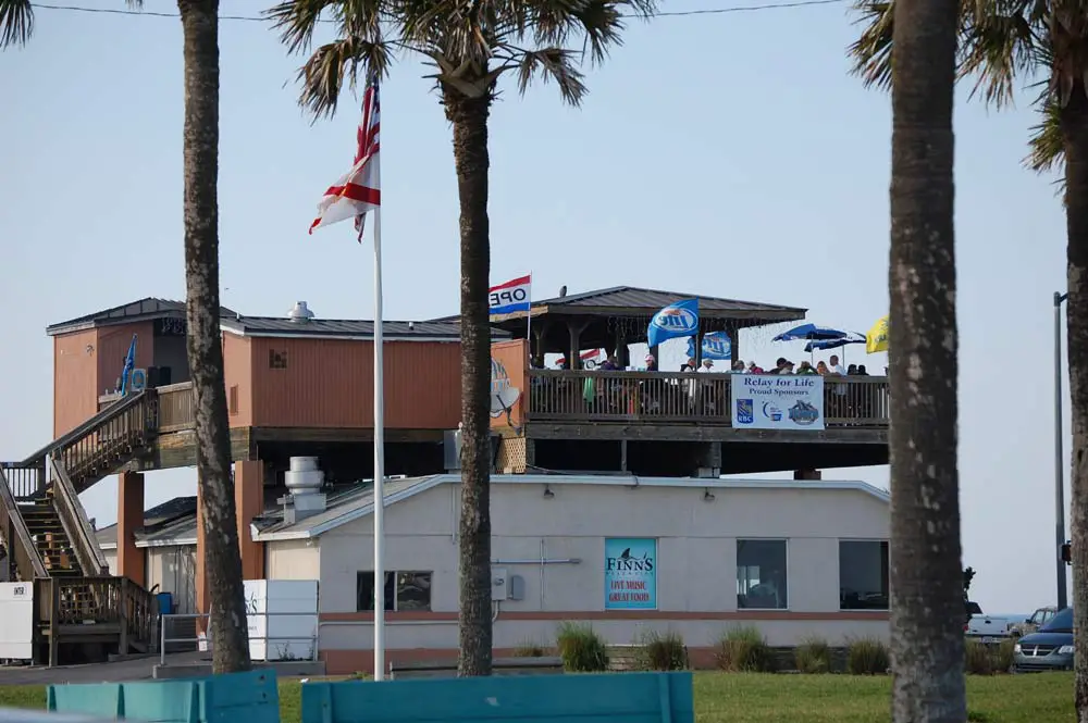 The alleged incident took place at Finn's in Flagler Beach. (© FlaglerLive)