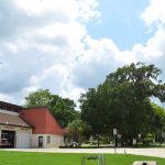 Palm Coast Fire Station 22 is in its last couple of years, but whether to preserve the building or make room for a parking lot is raising questions for the City Council. (© FlaglerLive)