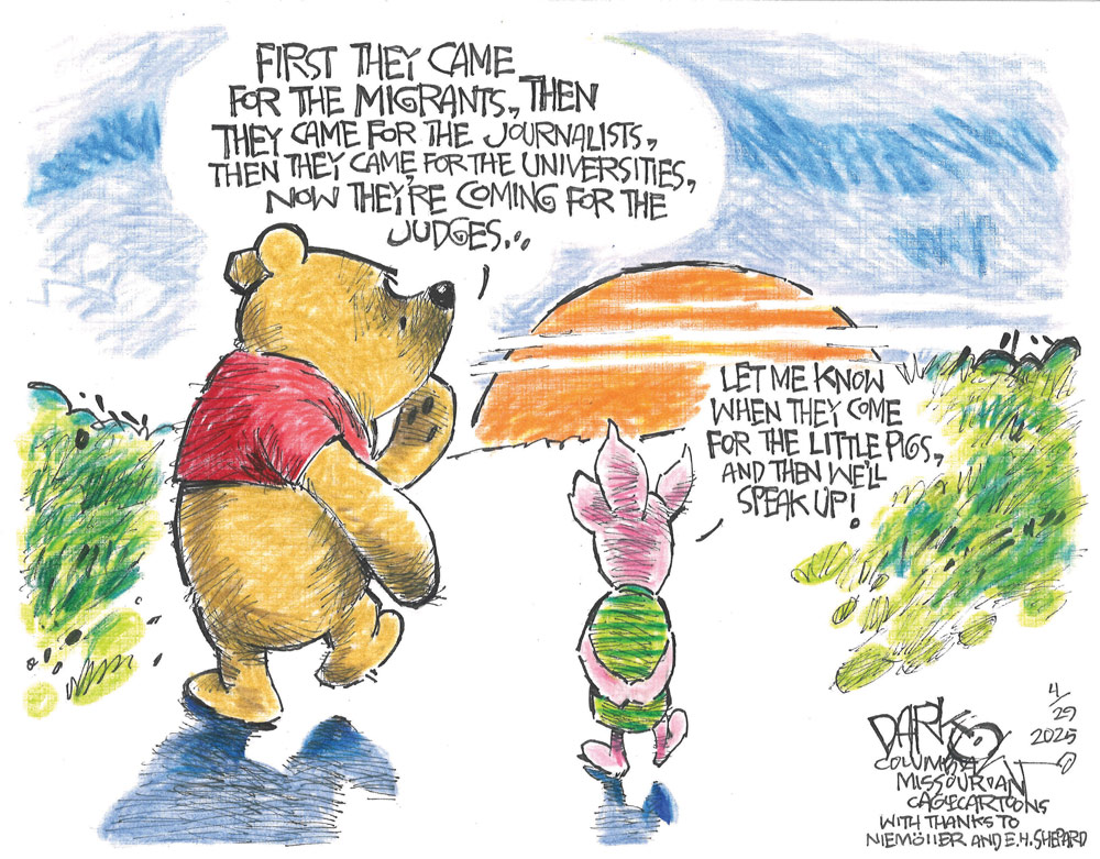 First they came for by John Darkow, Columbia Missourian