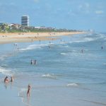 Flagler Beach has no plans to close its beach over the July 4 weekend, as several counties in South Florida are doing. (© FlaglerLive)