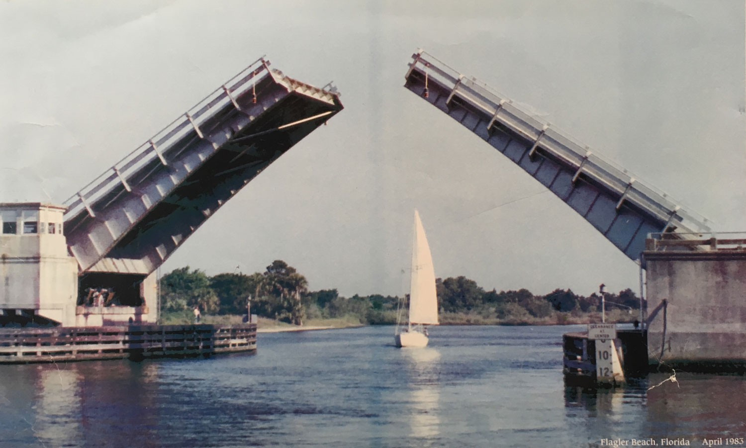 Remember the old Flagler Beach drawbridge? From 1983, courtesy of the Flagler Beach Museum and Commissioner Rick Belhumeur.