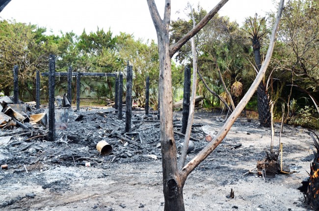 flagler beach fire