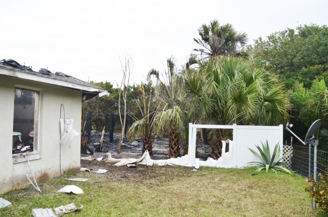 flagler beach fire