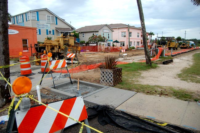 flagler beach street construction