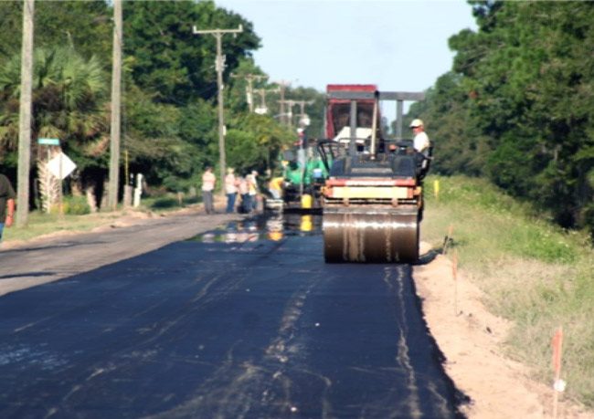 Roadwork ahead. (Flagler County)