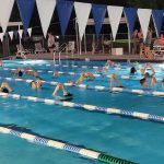 Students in a Flagler Fluid class at Belle Terre Swim and Racquet Club. (Facebook)