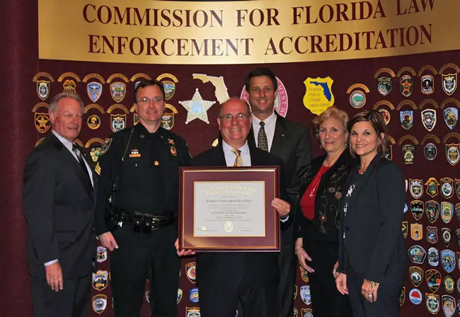 flagler sheriff's office reaccredited