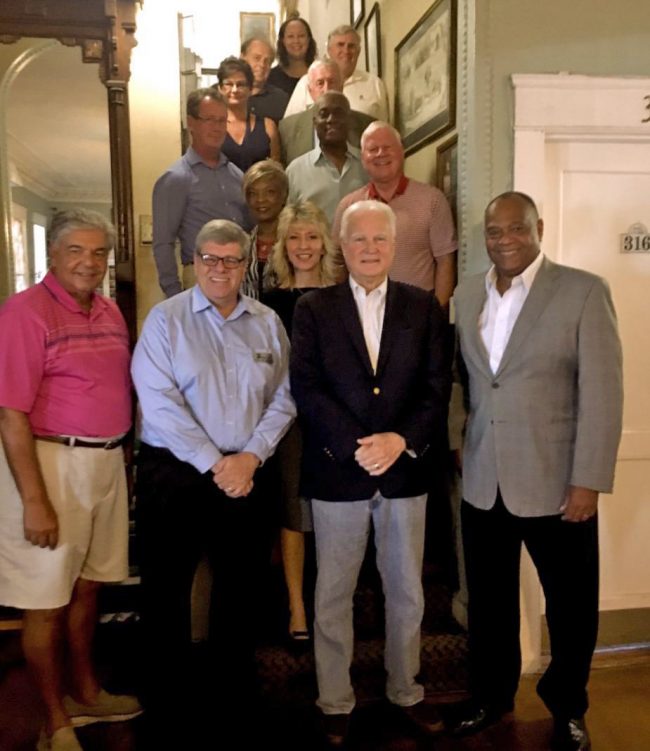 The Flagler Tiger Bay Club's founders. 