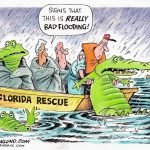 Florida flooding by Dave Granlund, PoliticalCartoons.com