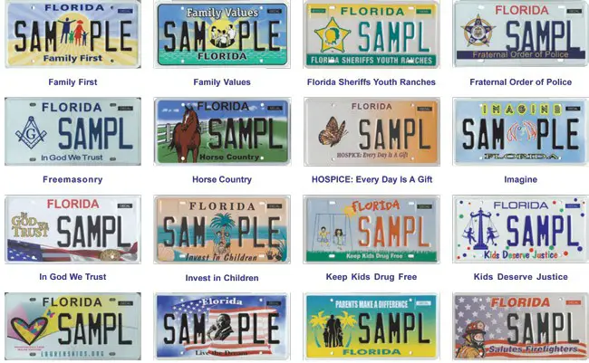 florida license plates