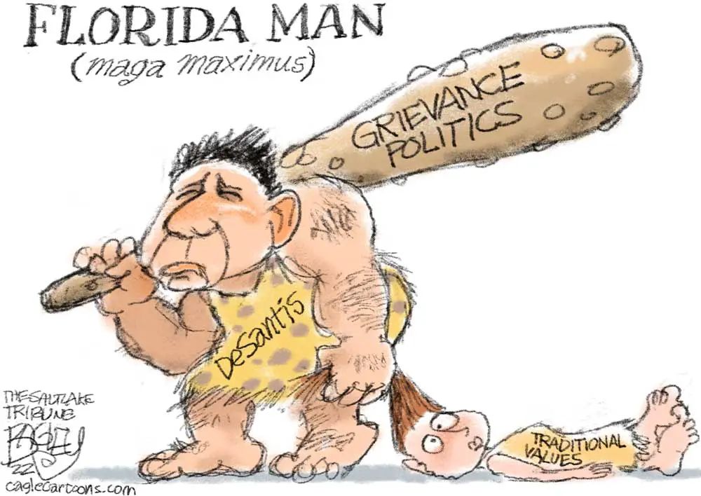 Florida Man by Pat Bagley, The Salt Lake Tribune