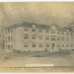 A sketch of the Florida Normal & Industrial Institute, which is now Florida Memorial University. Photo courtesy of FMU. The Black History Museum Task Force voted to recommend land owned by the university as the museum site.