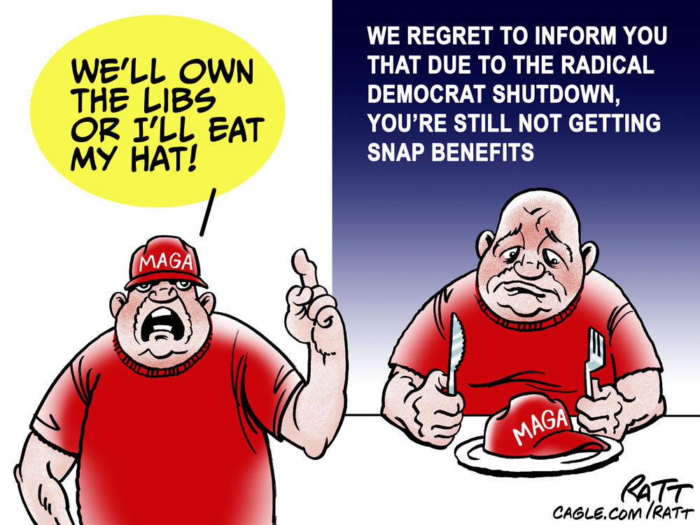 Snap, Crackle And Starve by Ratt, PoliticalCartoons.com