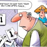April Fools by Dave Whamond, Canada, PoliticalCartoons.com