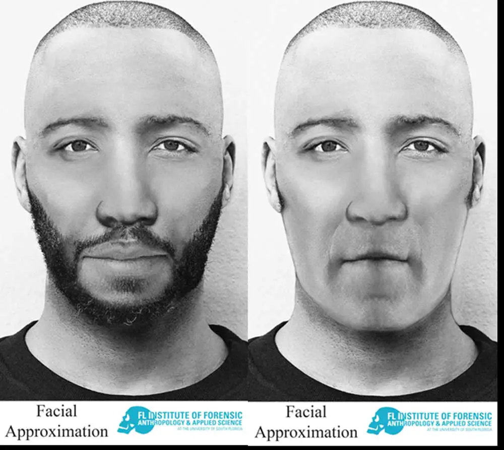 A computer-generated image of the person whose remains were found at Toscana, produced by by the the Florida Institute of Anthropology and Applied Science at USF. 