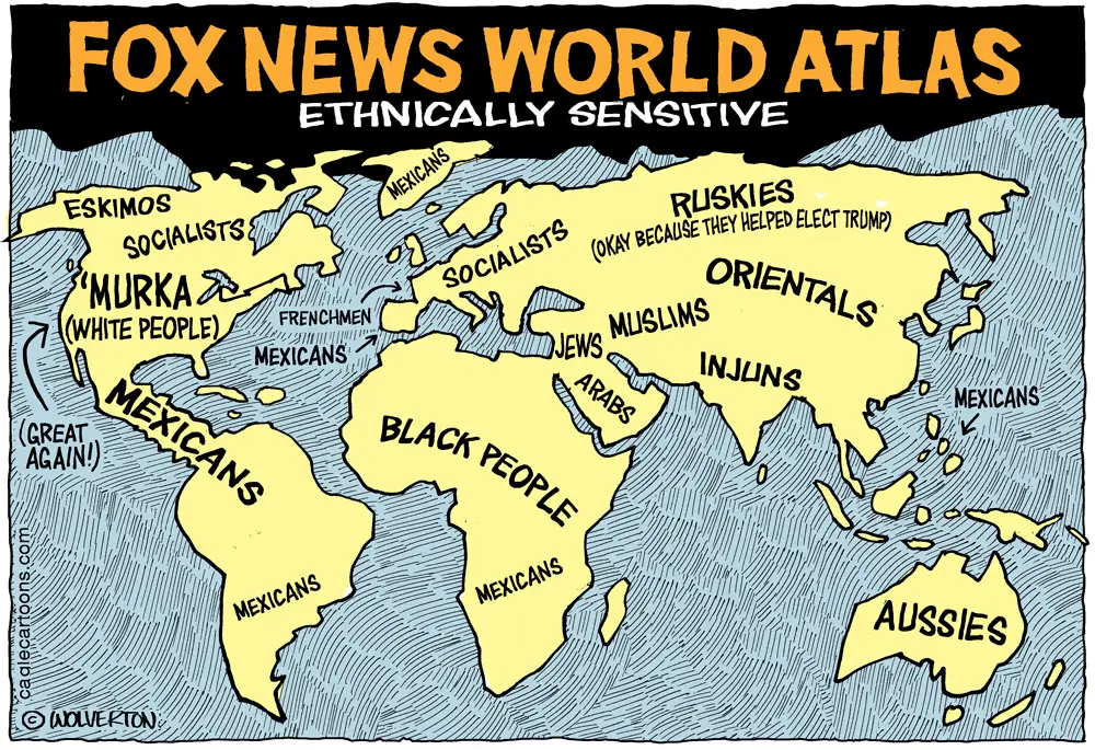 Fox News World Atlas by Monte Wolverton, Battle Ground, Washington.