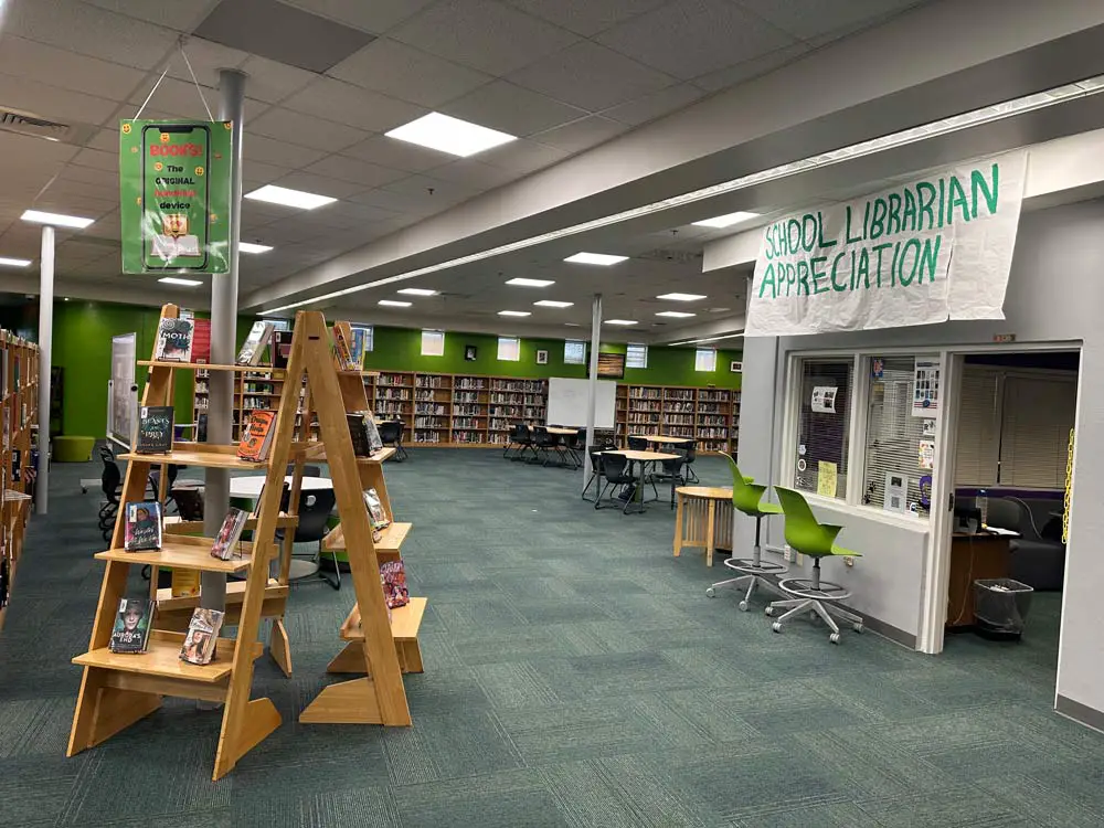 Flagler Palm Coast High School is one of at least two schools that lost their top librarian for next school year. (© FlaglerLive)