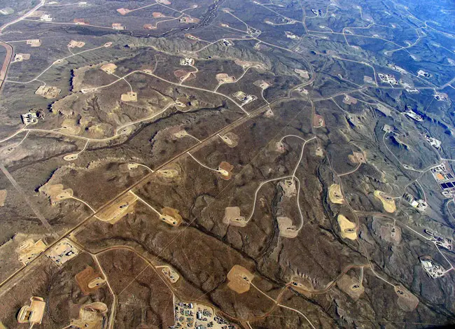 fracking landscape