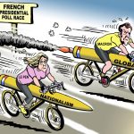 French poll race by Paresh Nath, U.T. Independent, India