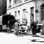 Furniture confiscated from Jewish homes is delivered to other people in Boulogne-Billancourt, Paris in April 1942, after an Allied bombing. Art Media/Print Collector/Getty Images