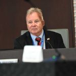 Palm Coast City Council member Ed Danko, who participated by phone today, insisted that the council had agreed by consensus not to consider an electric franchise tax in the future without putting the proposal to a referendum first. Some of his colleagues weren't so sure. But Danko was right. (© FlaglerLive)