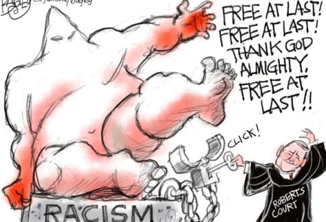 free at last Pat Bagley