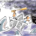 Free Press by Pat Bagley, The Salt Lake Tribune