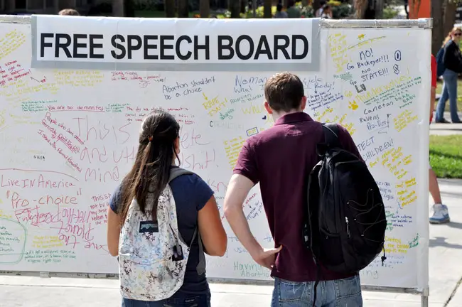 free speech board