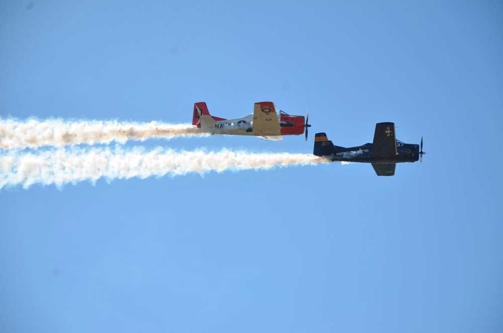 Freedom Fest, the annual fly-in at the Flagler County airport, was scheduled for Nov. 12, but because of unexpected matters related to Hurricane Ian, it has been moved to March 23. meanwhile, an event will still happen on Npov. 12, Celebrate America, but at the Florida Agricultural Museum. (© FlaglerLive)
