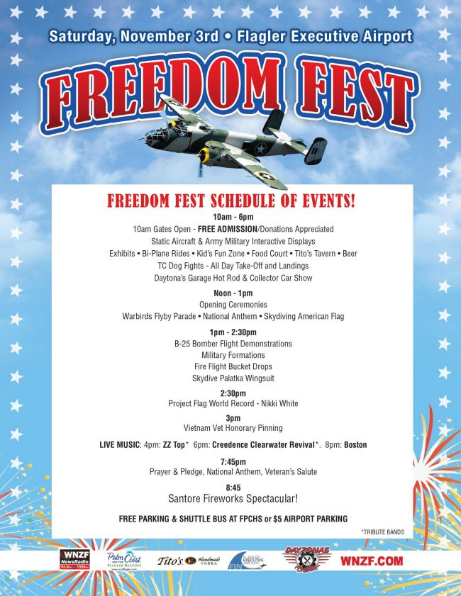 freedom fest 2018 schedule