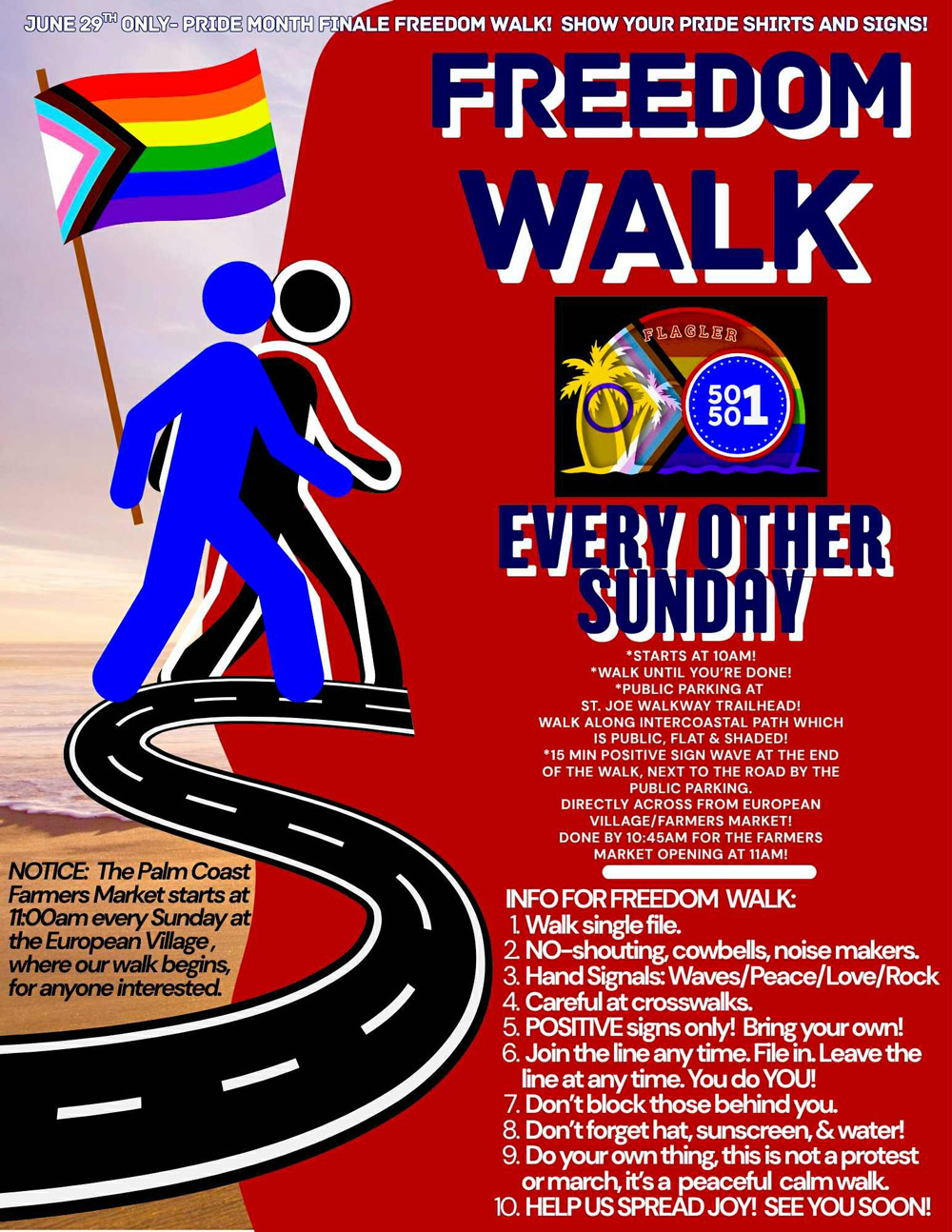 freedom walk