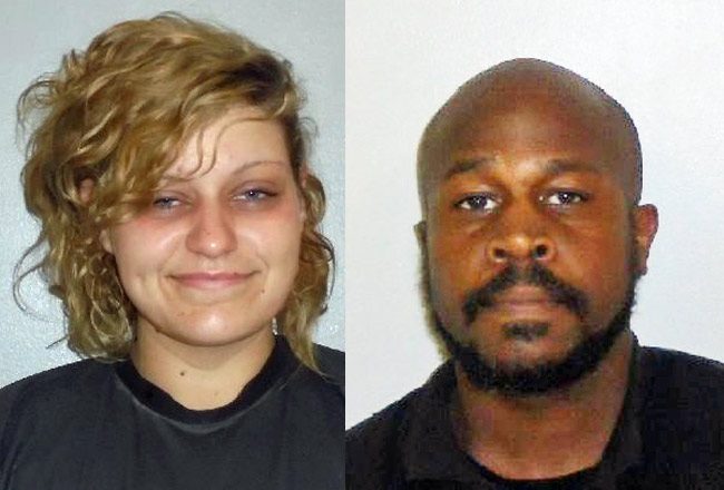 Amber Fugit, left, and Jay McCarthy.