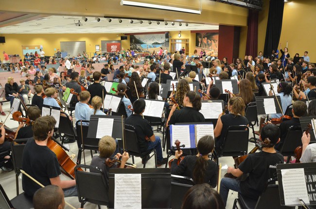 flagler touth orchestra open house