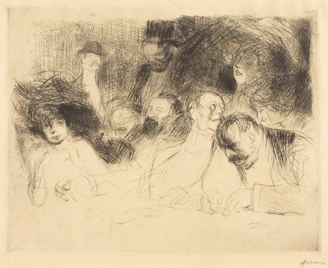 Jean-Louis Forain, 1852-1931, “At the Gambling Table” (1909), National Gallery of Art (public domain)