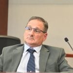 Gary Durso during jury selection Monday. (© FlaglerLive)
