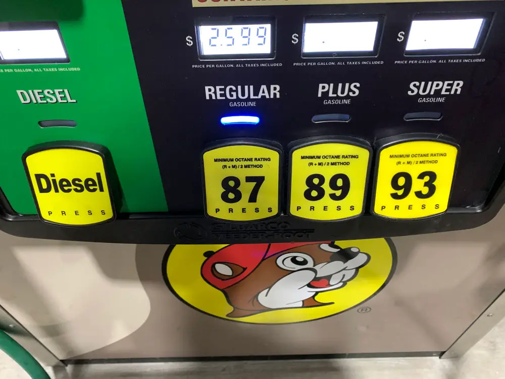 Only two weeks ago prices had fallen well below $3 a gallon in some places. (© FlaglerLive)