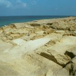 Anthedon, the archaeological site of an Ancient Greek port in Gaza, was destroyed by shelling in 2023.