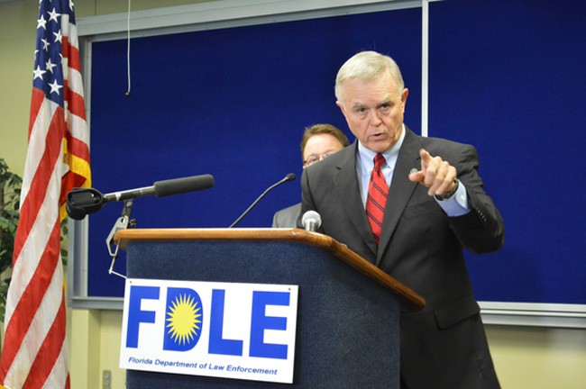 An investigation by the Tampa Bay Times revealed that Gov. Rick Scott forced out long-time FDLE chief Gerald Bailey when Bailey refused to politicize his department on Scott's behalf. (Bill Cotterell/ State Archives of Florida, Florida Memory)