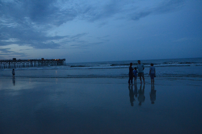 Giacometti on Flagler Beach. (© FlaglerLive)