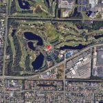 Google's view of the golf club in West Palm Beach, within view of the Palm Beach County Criminal Justice Complex.