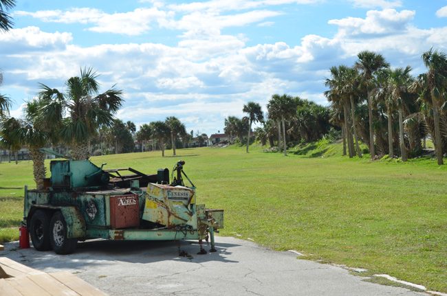 The city-owned but privately-run Ocean Palms Golf Course at the south end of Flagler Beach has had a troubled history for the past decade. (c FlaglerLive)