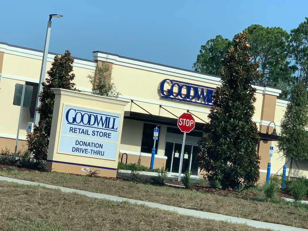 The new Goodwill on Palm Coast Parkway. (© FlaglerLive)