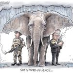 Safe Haven by Adam Zyglis, The Buffalo News,