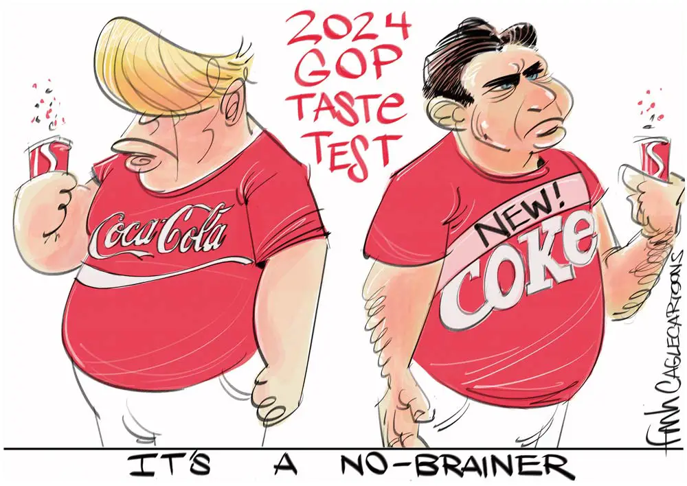 No Brainer by Frank Hansen, PoliticalCartoons.com