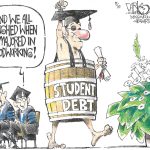 Student debt by John Darkow, Columbia Missourian